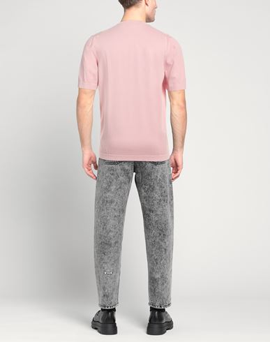 Man Sweater Pink Size 44 Cotton