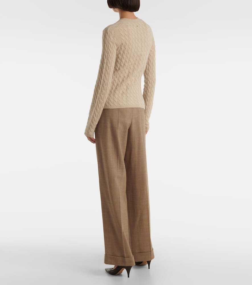 Altuzarra Milla cable-knit cashmere sweater