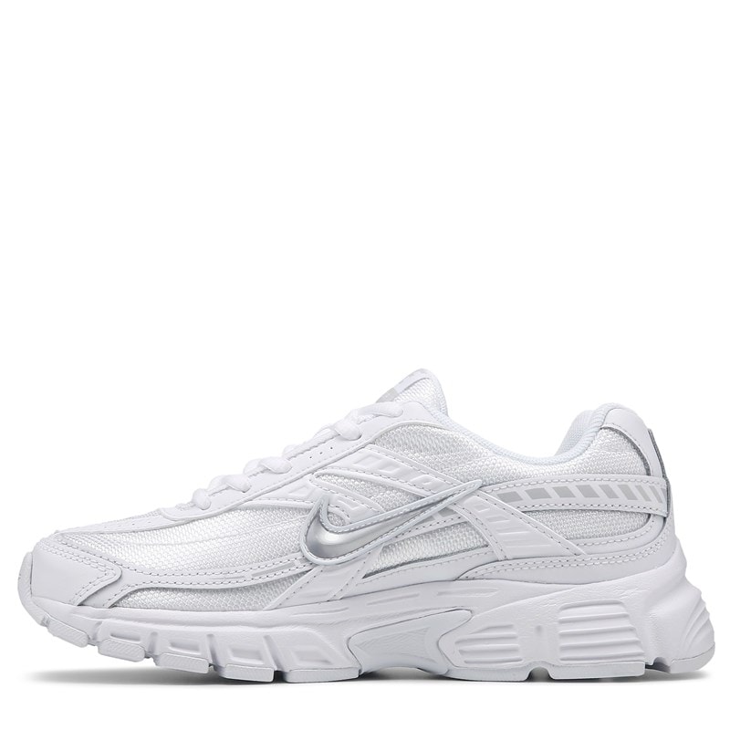 Women's Initiator Retro Sneakers (White/Silver/Blue)