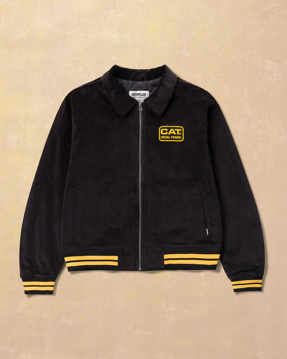 CORDUROY BOMBER JACKET CAT WWR DESIGNED BY AVERY RANCH