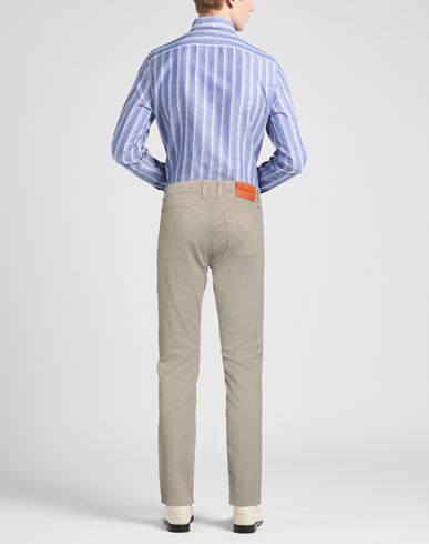 Man Pants Khaki Size 30 Cotton, Lyocell, Elastane