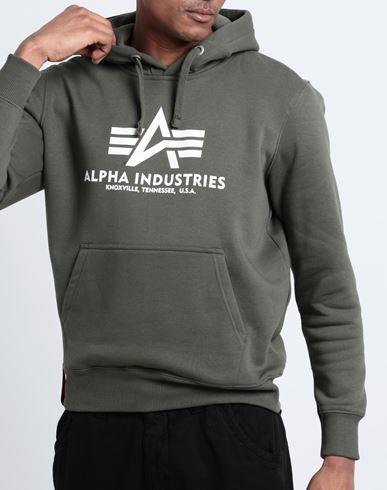 Man Sweatshirt Military green