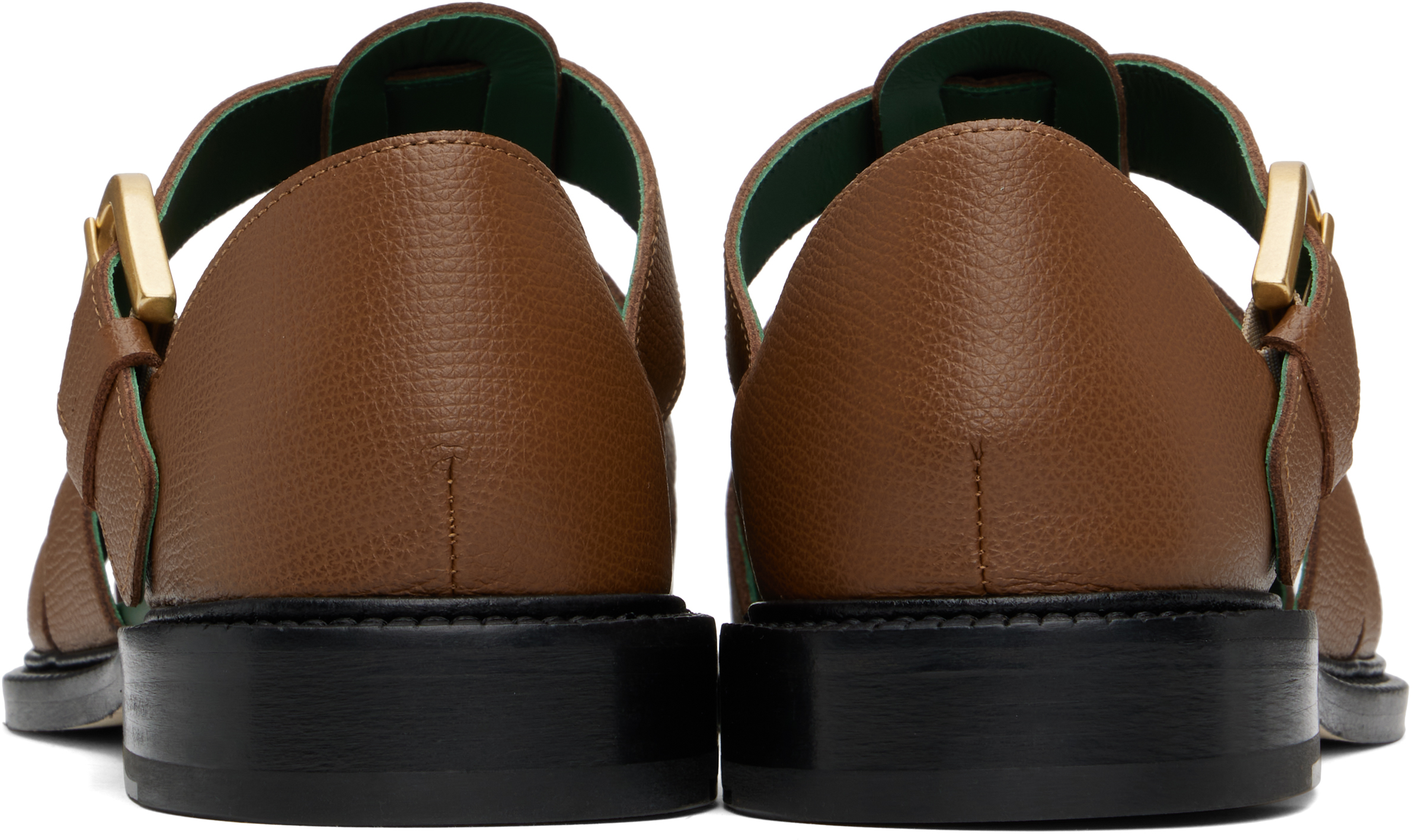 VINNY's Brown Fisherman Sandals