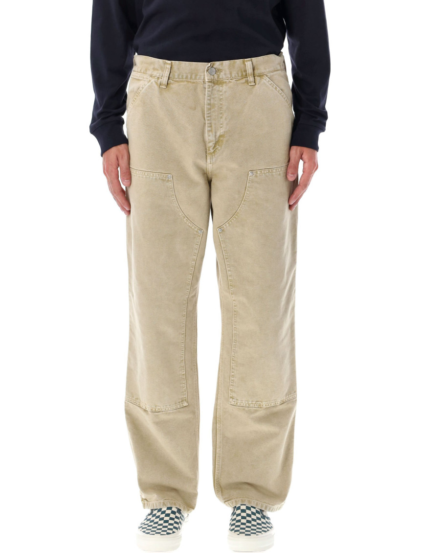 Carhartt Wip - workwear canvas pants reinforced knee design