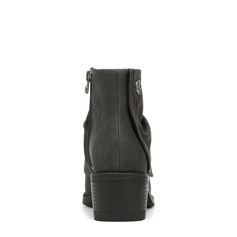 Women's Riley Cuffed Western Booties (Black)