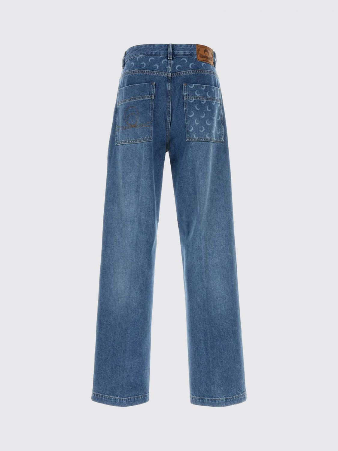 Jeans Men color Gnawed Blue