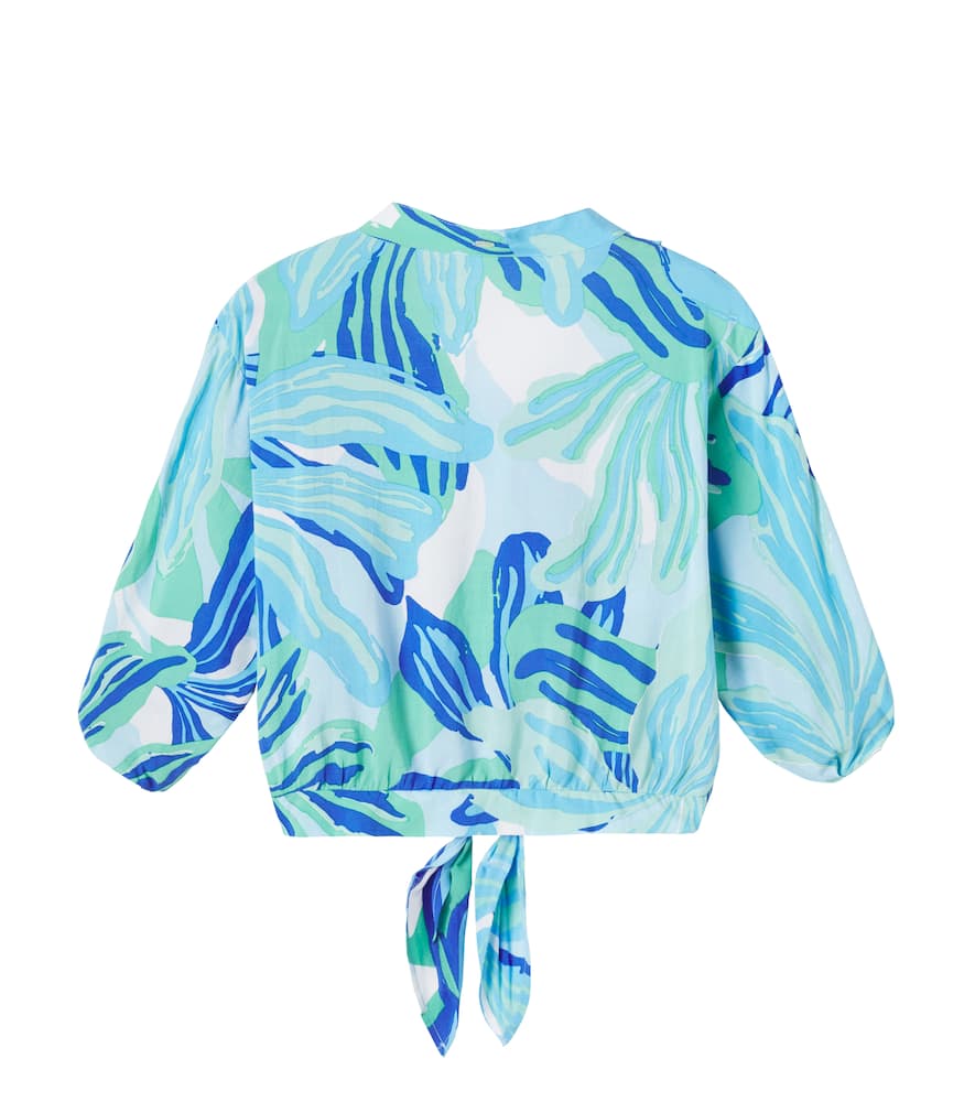 Azia printed blouse