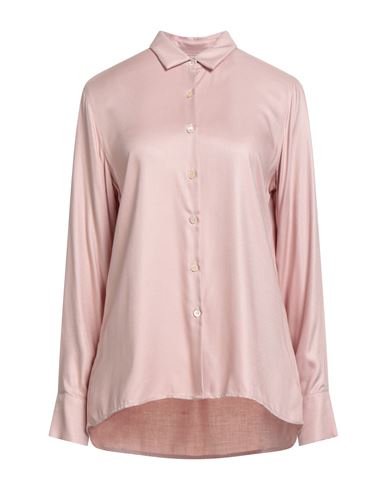 Woman Shirt Pink Size M Viscose