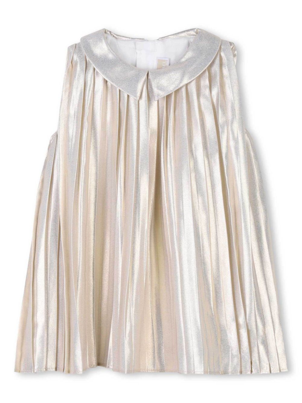 Pleated sleeveless dress - Pink