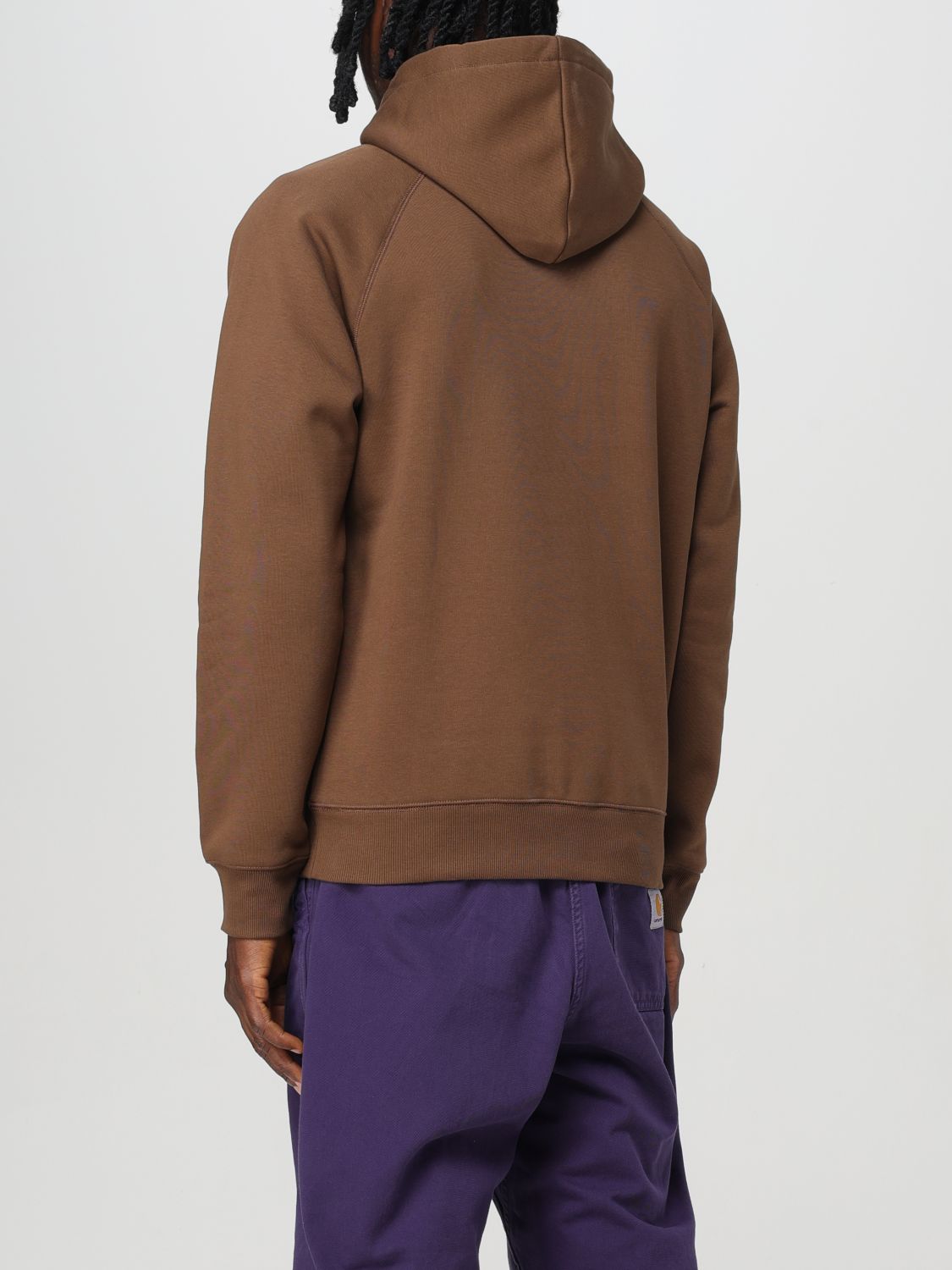 Sweatshirt Men color Brown