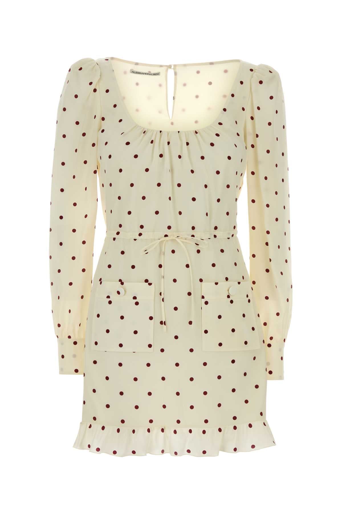 Silk Dress — Cream