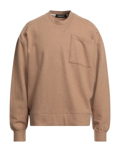 Costumein Man Sweater Sand Size 36 Virgin Wool, Polyamide