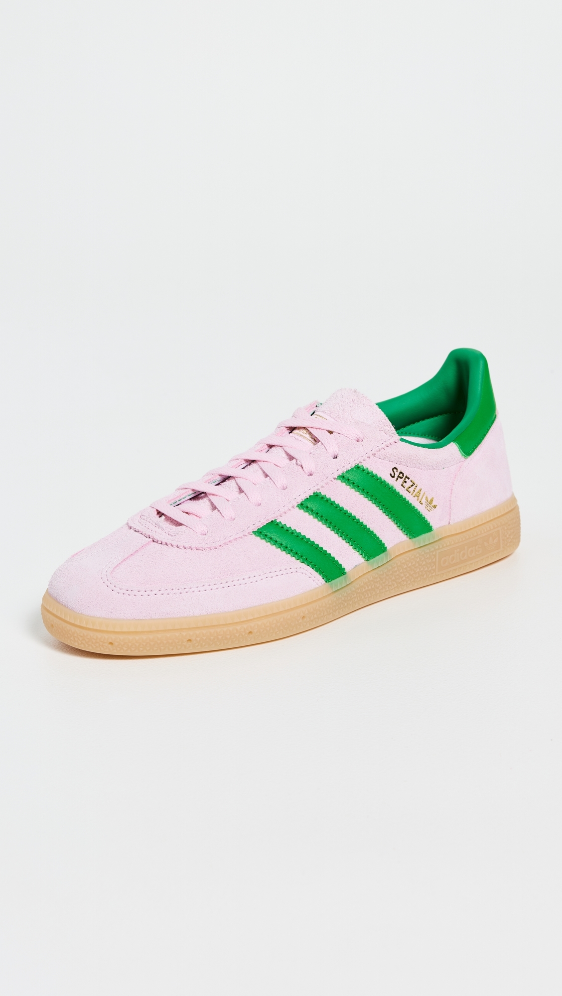 Handball Spezial W Sneakers Clear Pink/Green/Gold Metallic