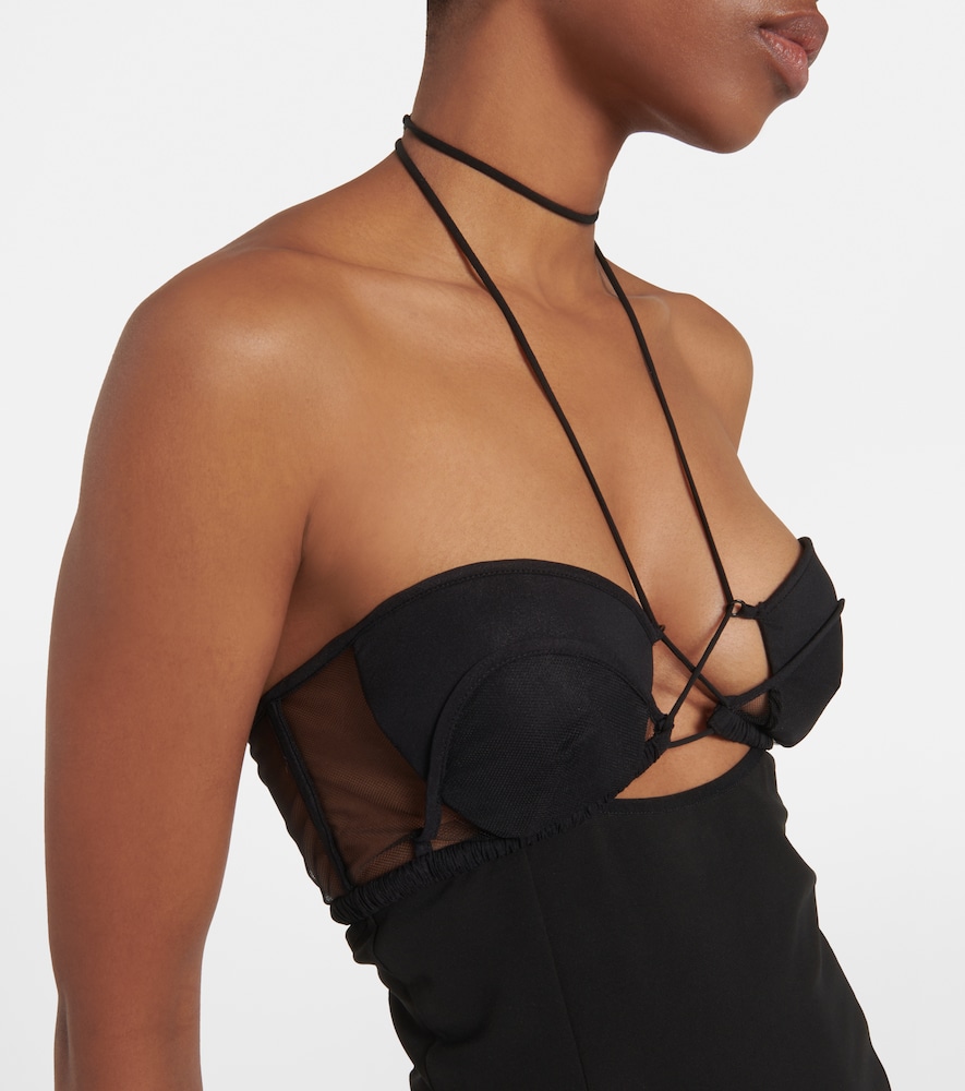 Nensi Dojaka Cutout minidress