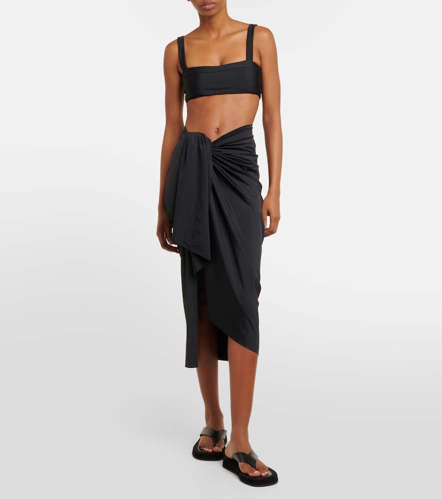 Nyla Long beach cover-up