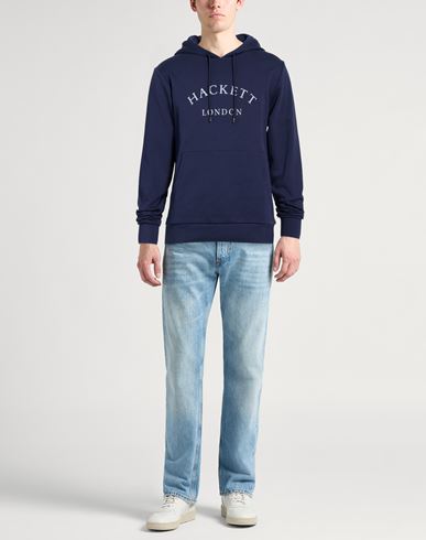 Heritage Man Sweatshirt Navy Size L Cotton