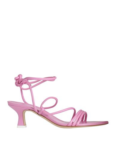 Woman Thong sandal Fuchsia Size 7.5 Leather