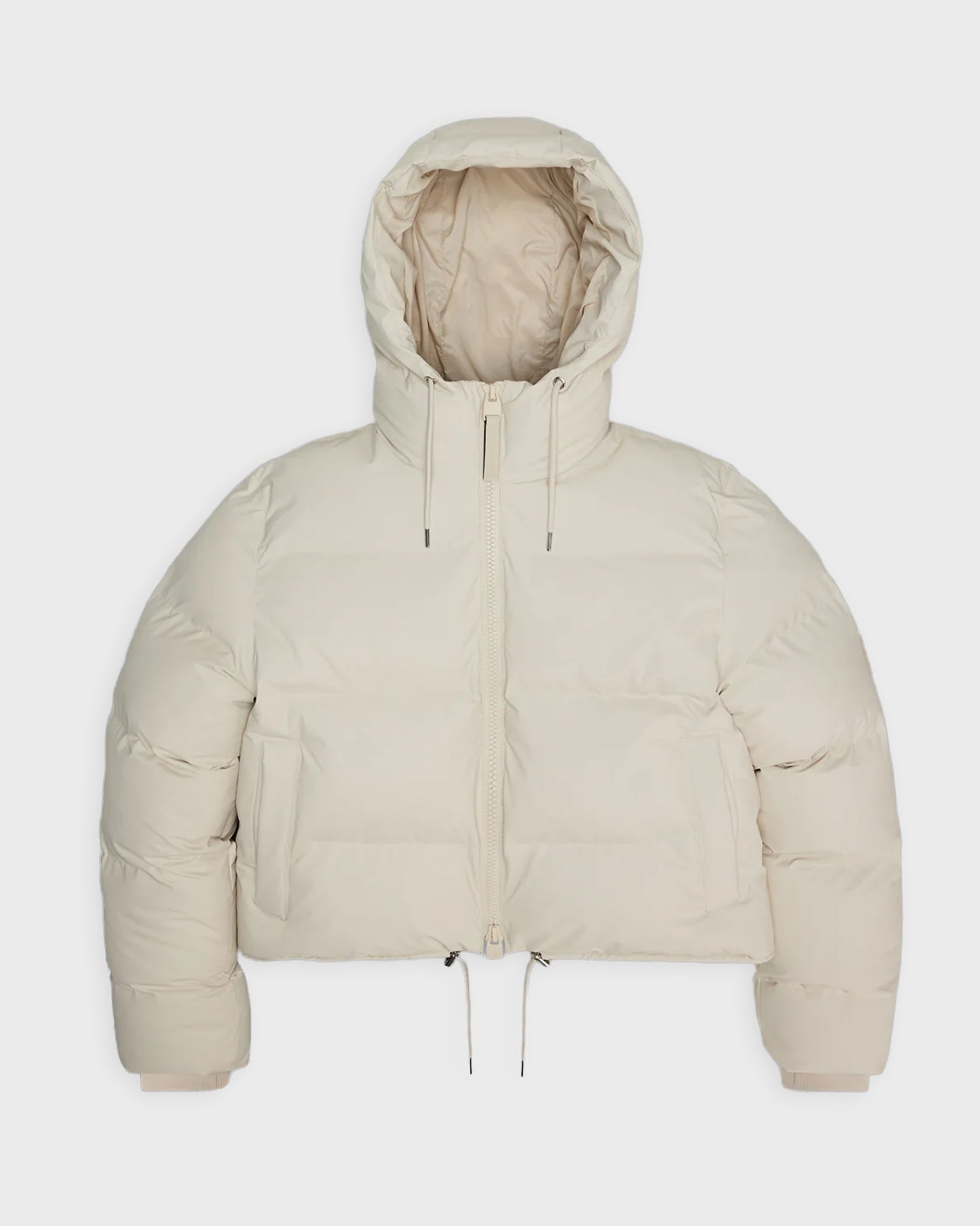 Rains Jacket Alta Short Puffer Dune