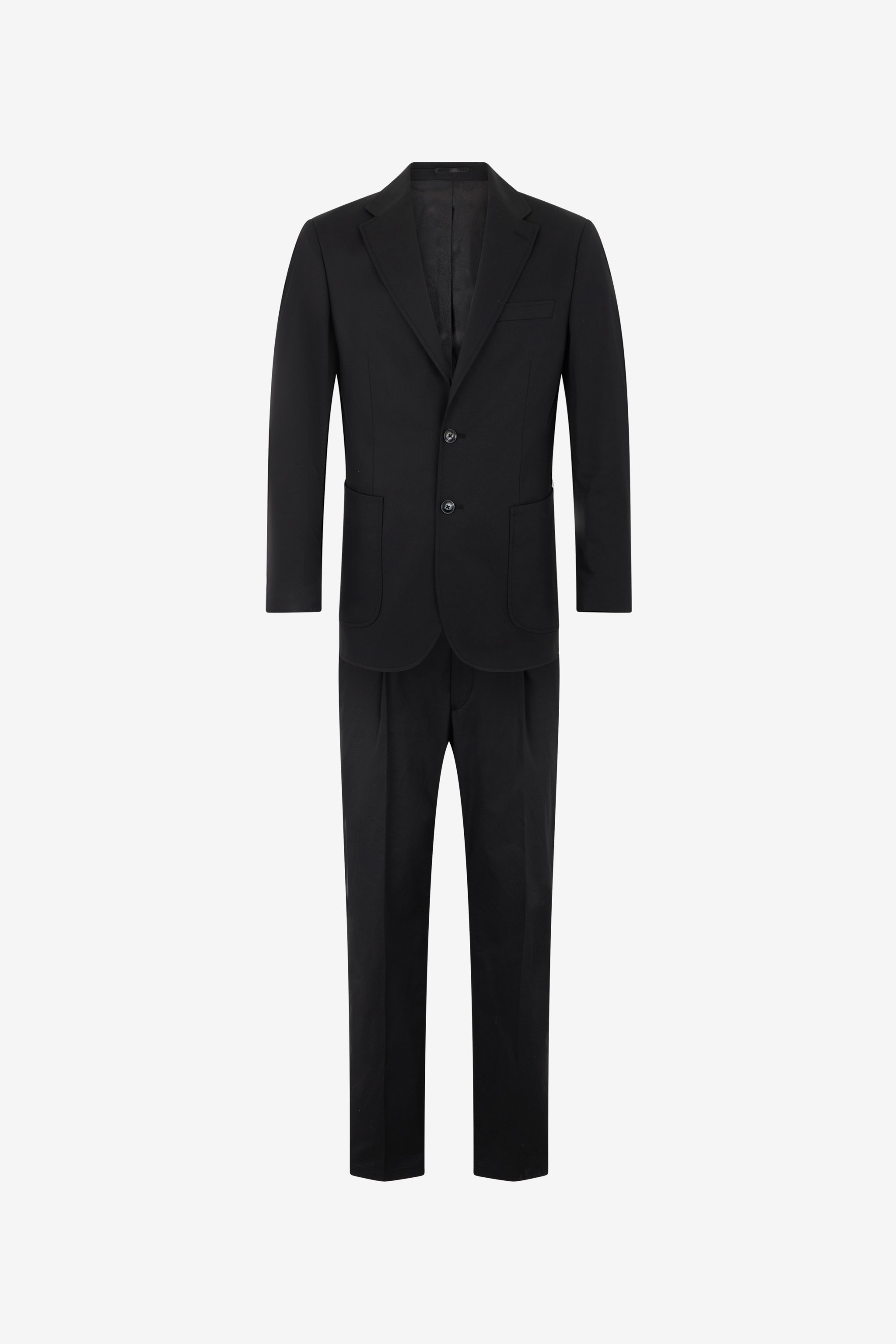 Black Cotton Suit
