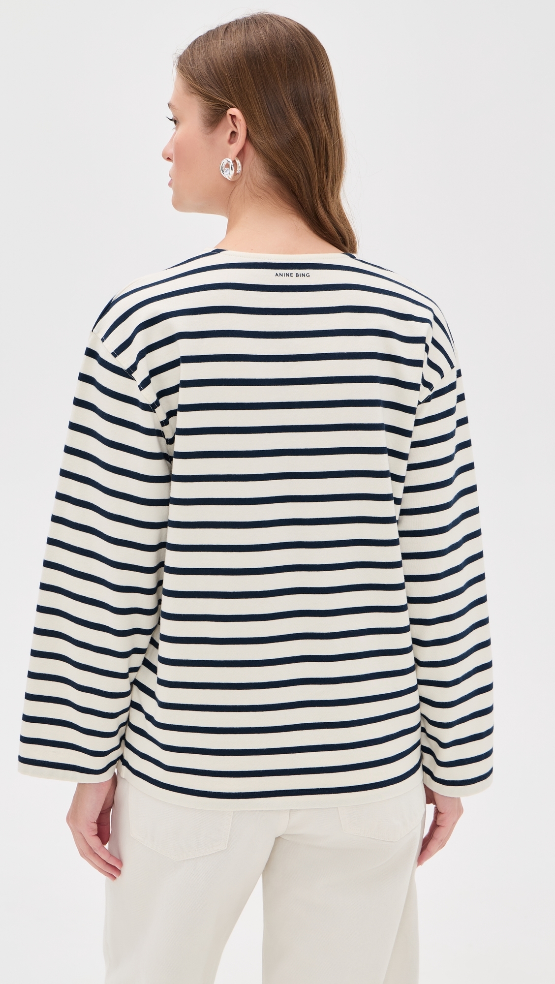 Newton Tee Navy Stripe