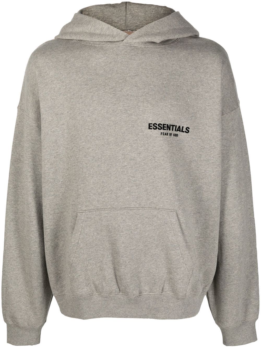 Logo pullover hoodie - Grey