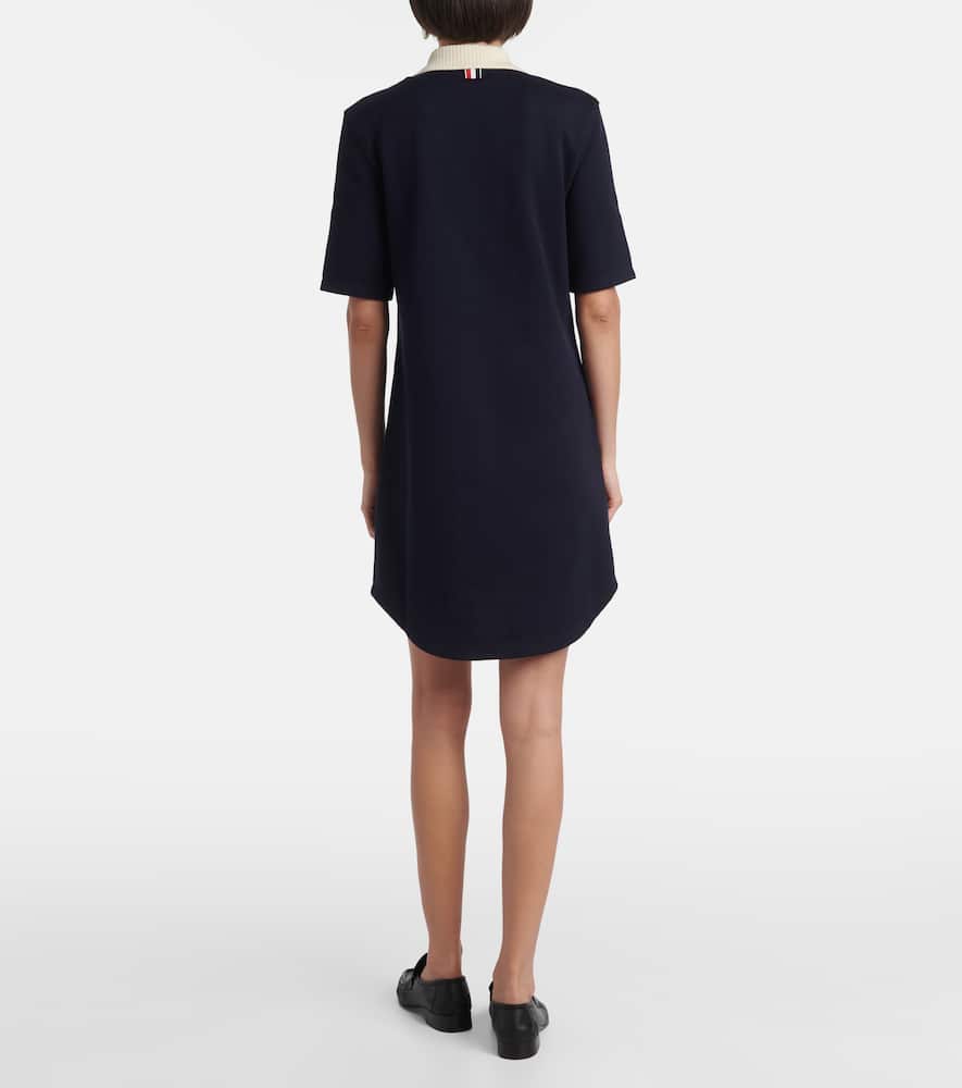 Cotton polo dress