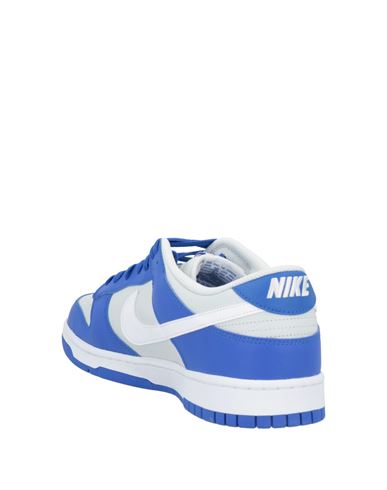 Man Sneakers Blue Size 6 Leather, Synthetisches Material