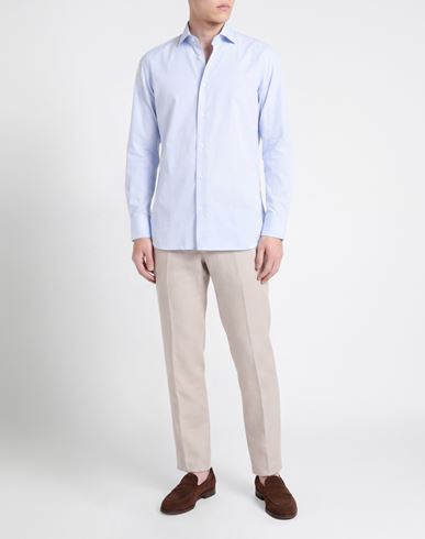 Man Shirt Sky blue Size 14 ½ Cotton