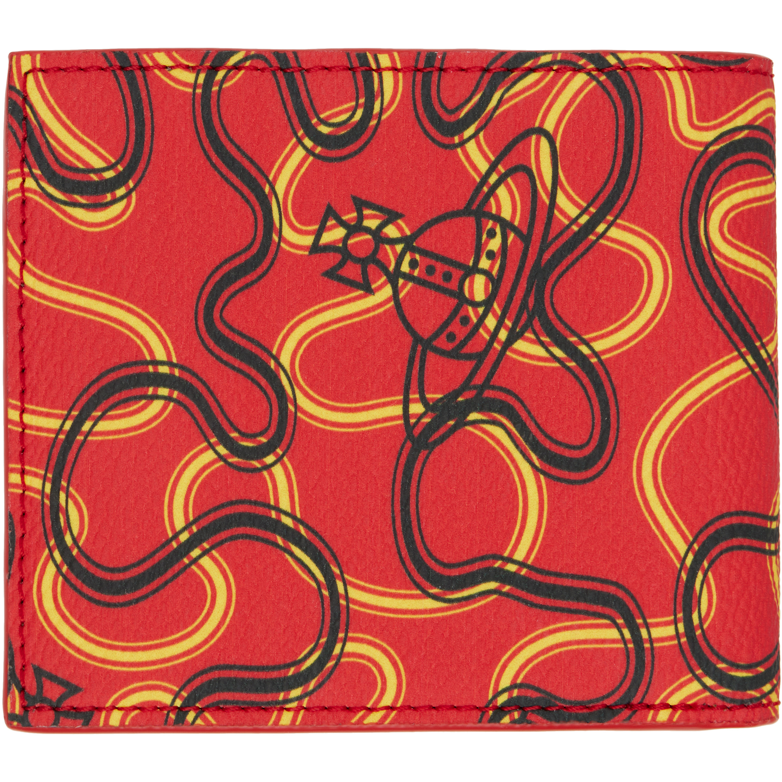 Red Billfold Man Wallet