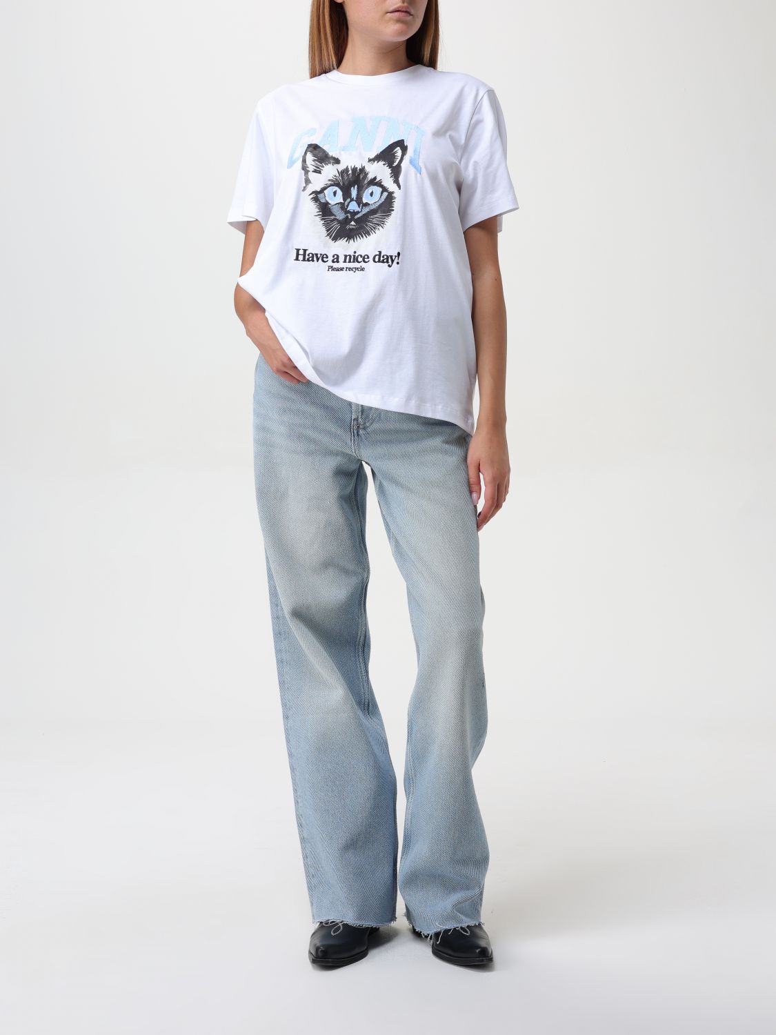 Graphic-print T-shirt - White