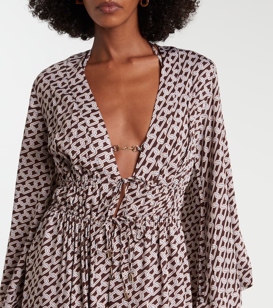 Maja printed kaftan