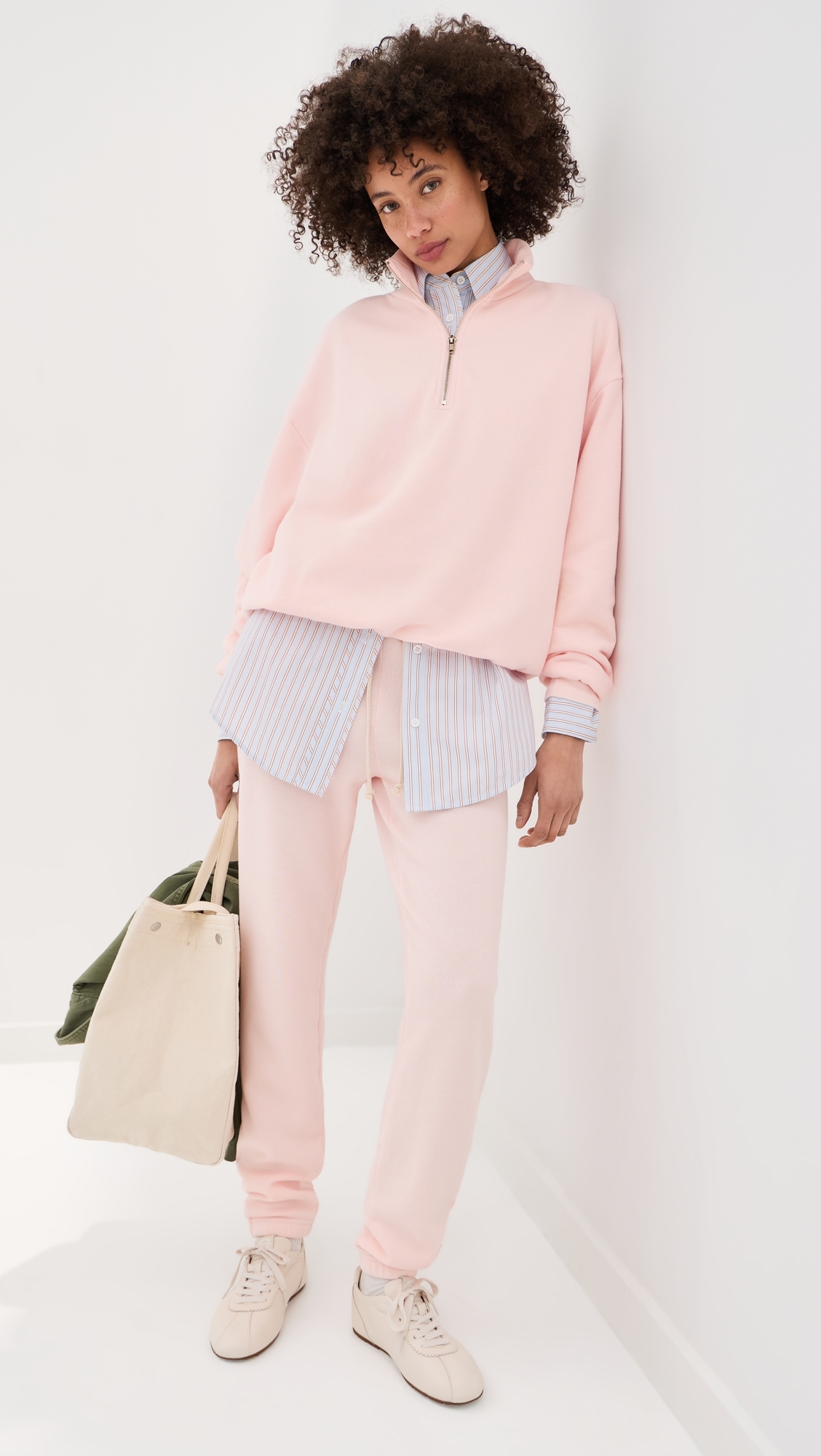 Rhodes Sweatshirt Pale Pink