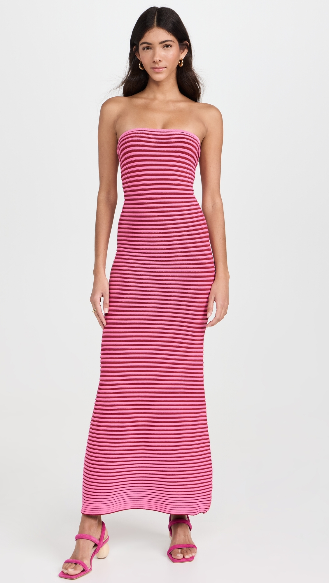 Sunmor Knit Maxi Dress Candy