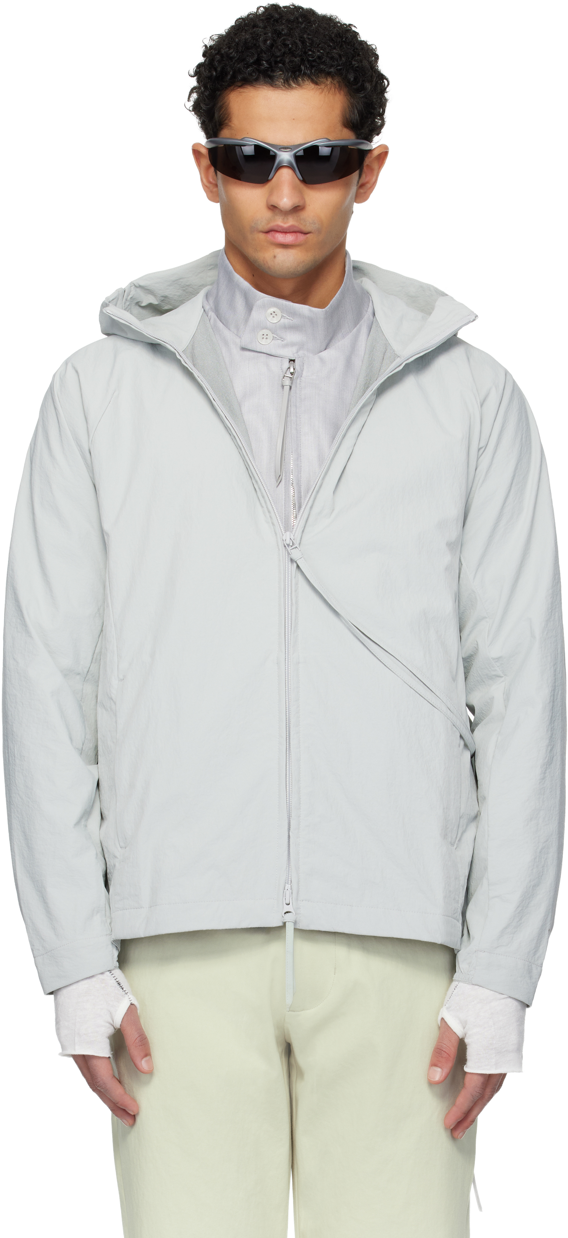 Gray Opening Jacket