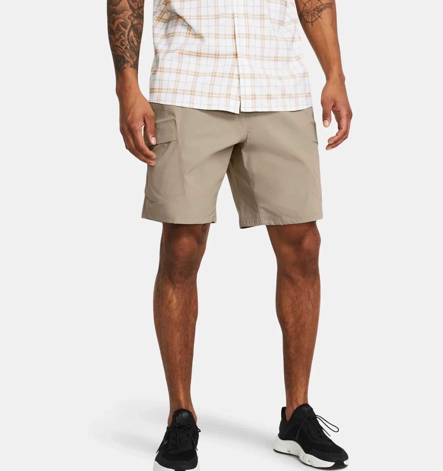 Men's Fish Hunter 2.0 Cargo Shorts Timberwolf Taupe GBO2193