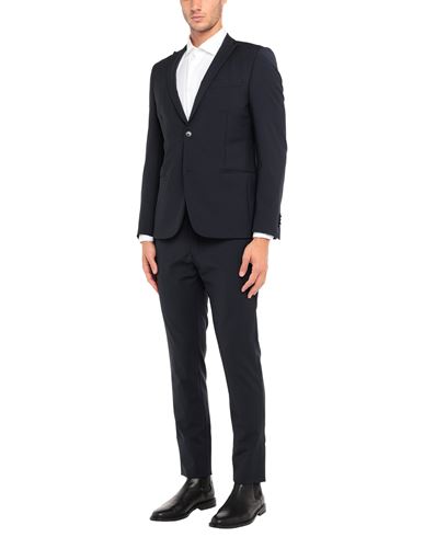 Man Suit Midnight blue Size 46 Wool, Polyester, Elastane