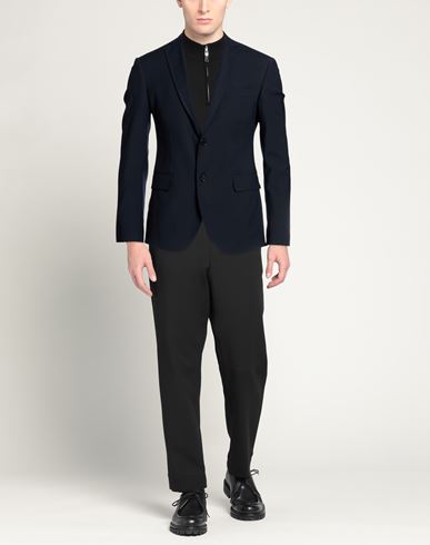Man Blazer Navy Size 36 Wool