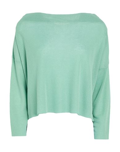 Woman Sweater Light green Size ONESIZE Viscose, Polyester
