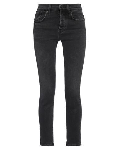 Costume National Woman Jeans Black Size 30 Cotton, Elastane