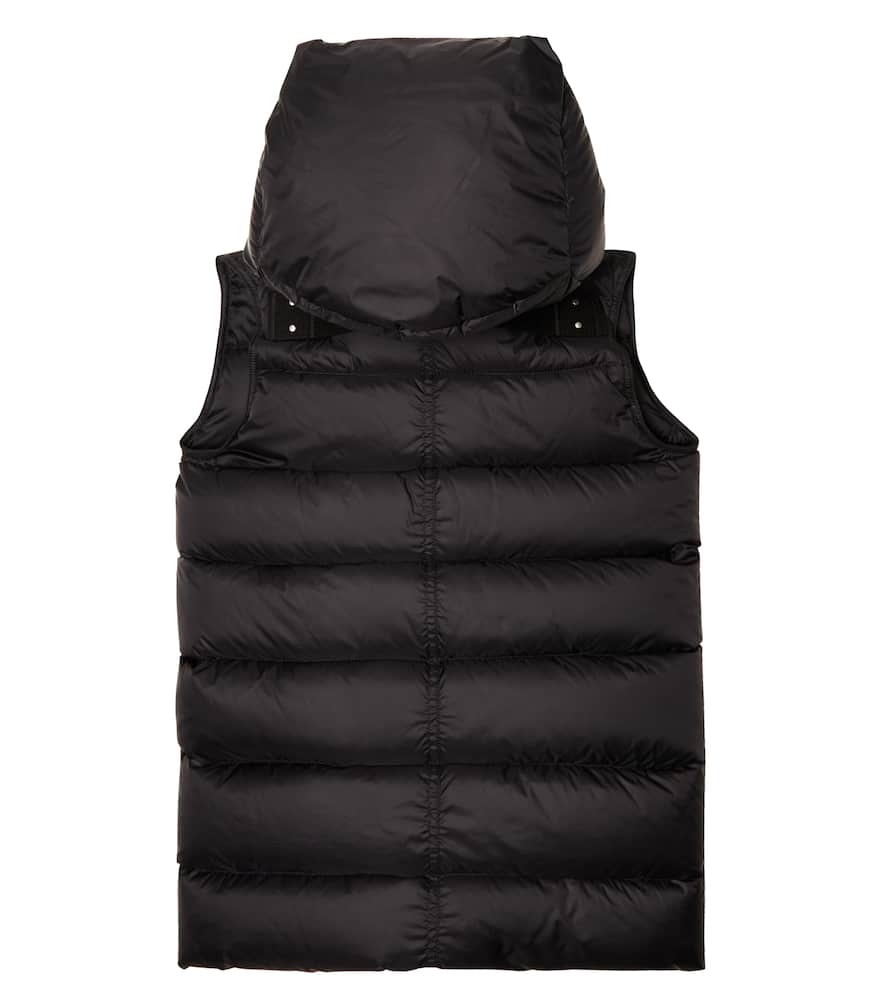 Quilted down vest