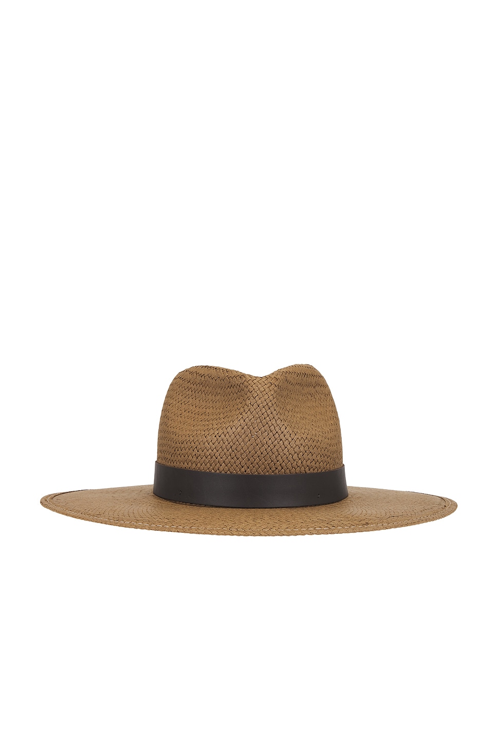 Janessa Leone Zoe Hat in Brown - Brown. S also in