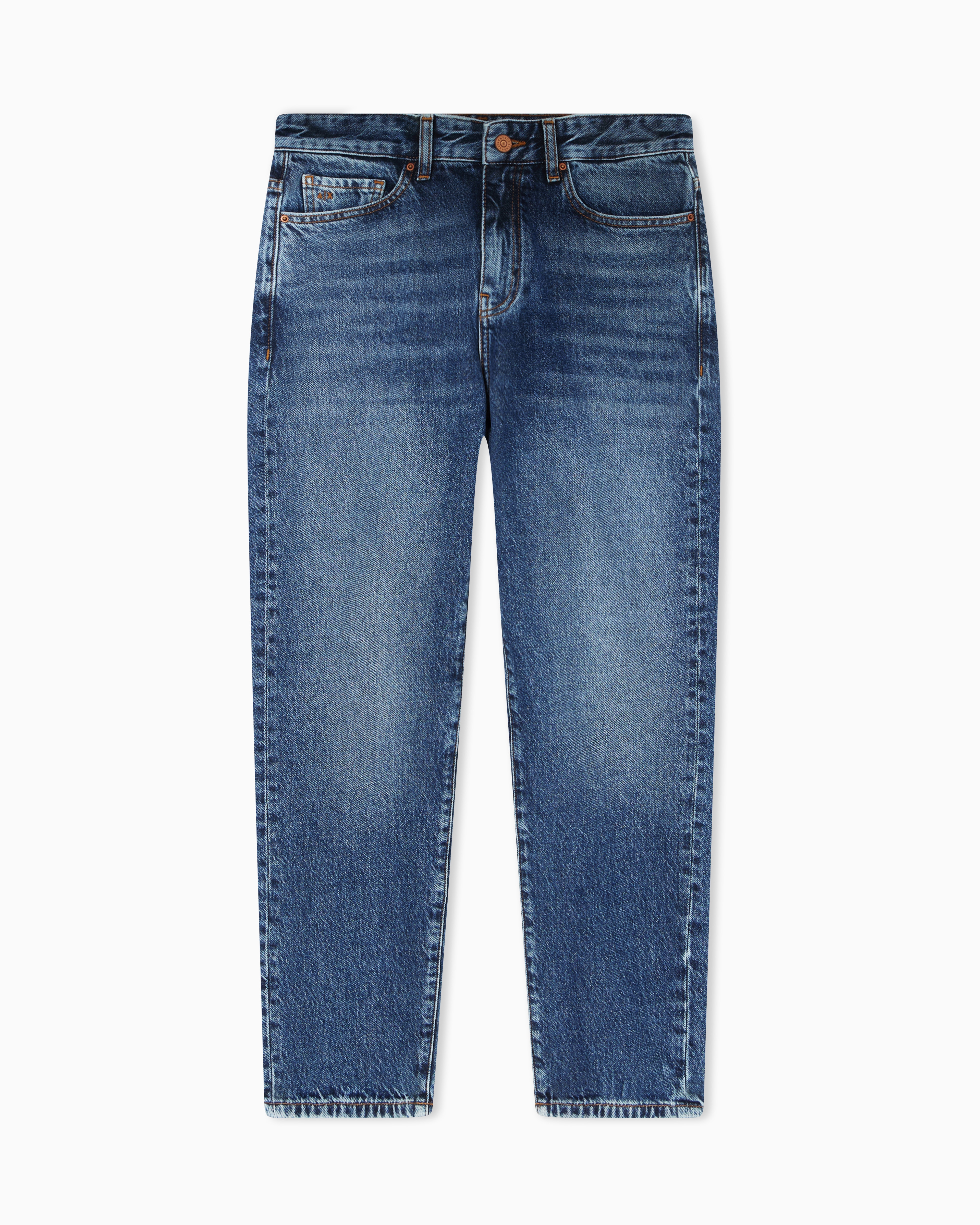 Boyfriend Jeans in dark denim
