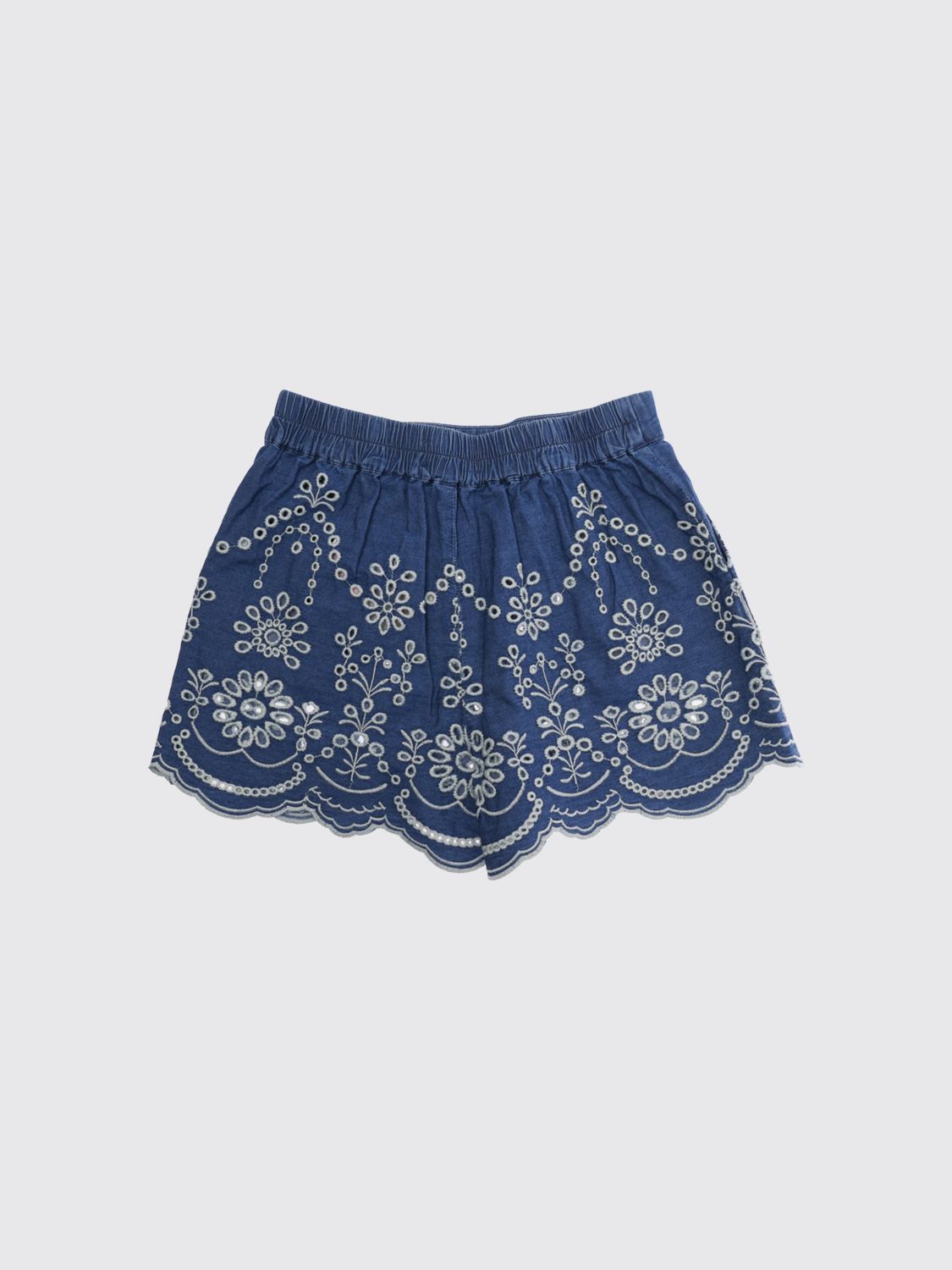 Shorts Kids color Blue