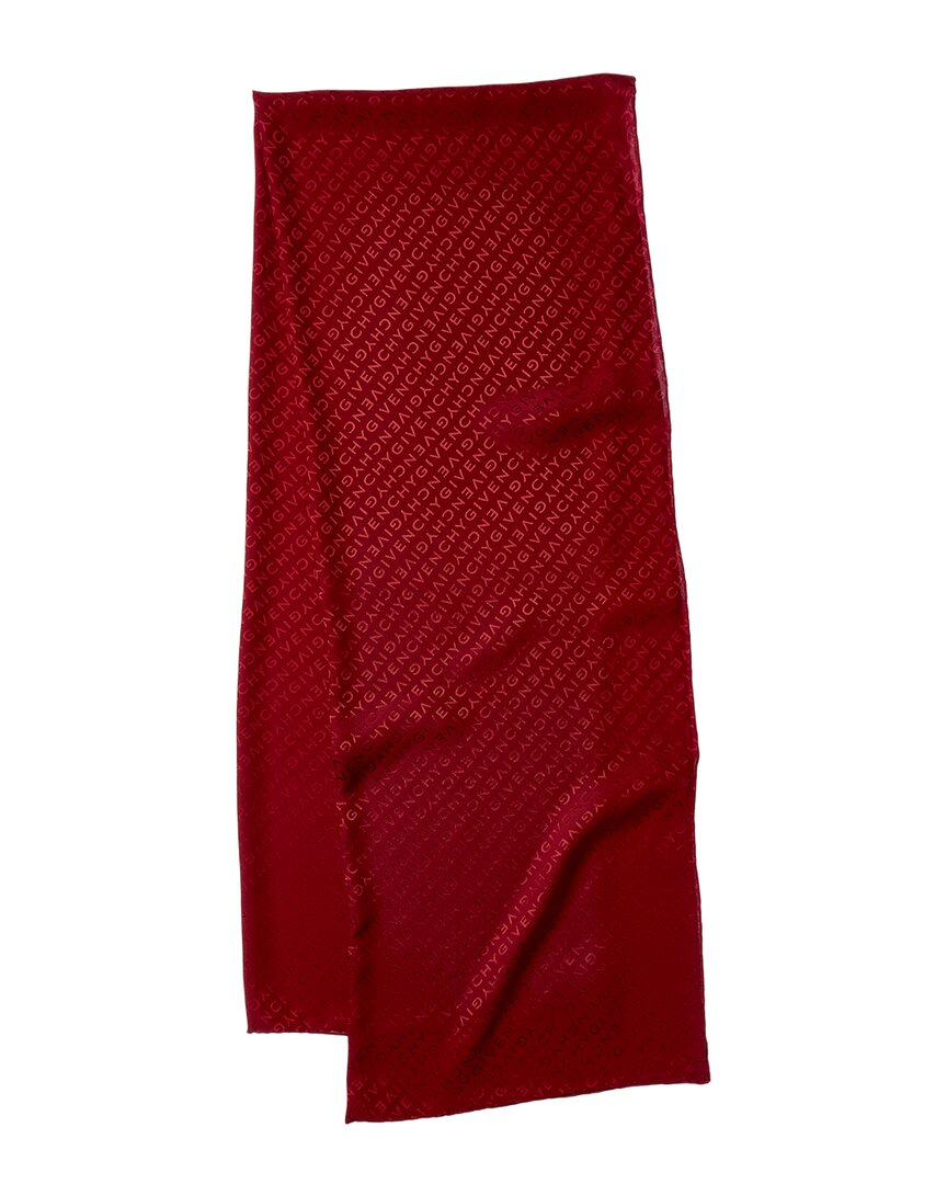 Logo Silk Scarf