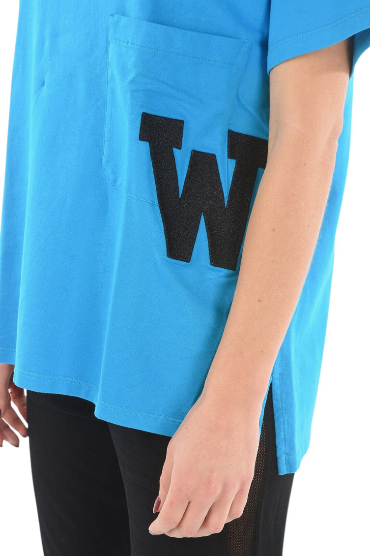 Blue Logo Crew Neck T-Shirt
