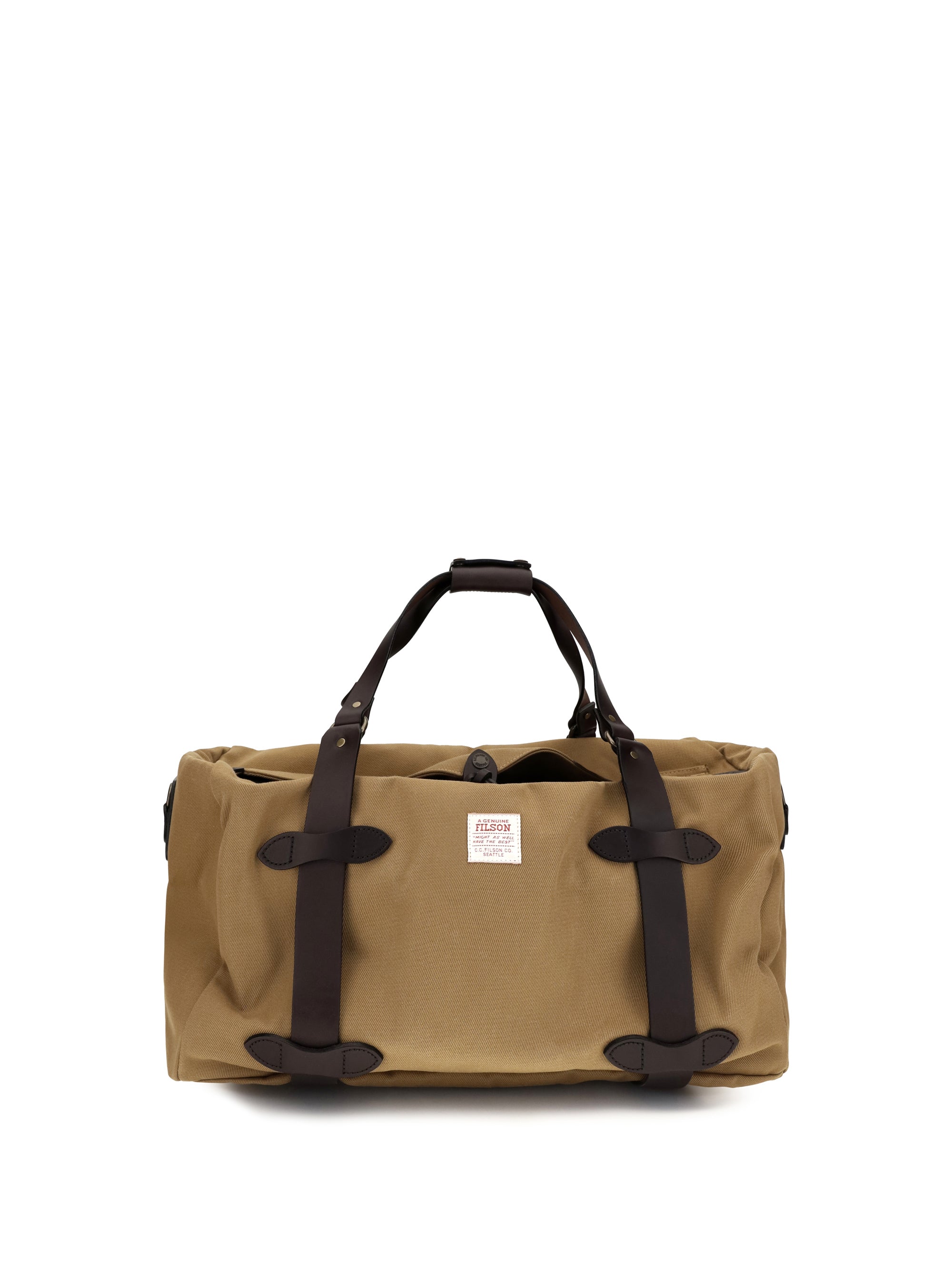 Rugged Twill Travel Bag — Tan