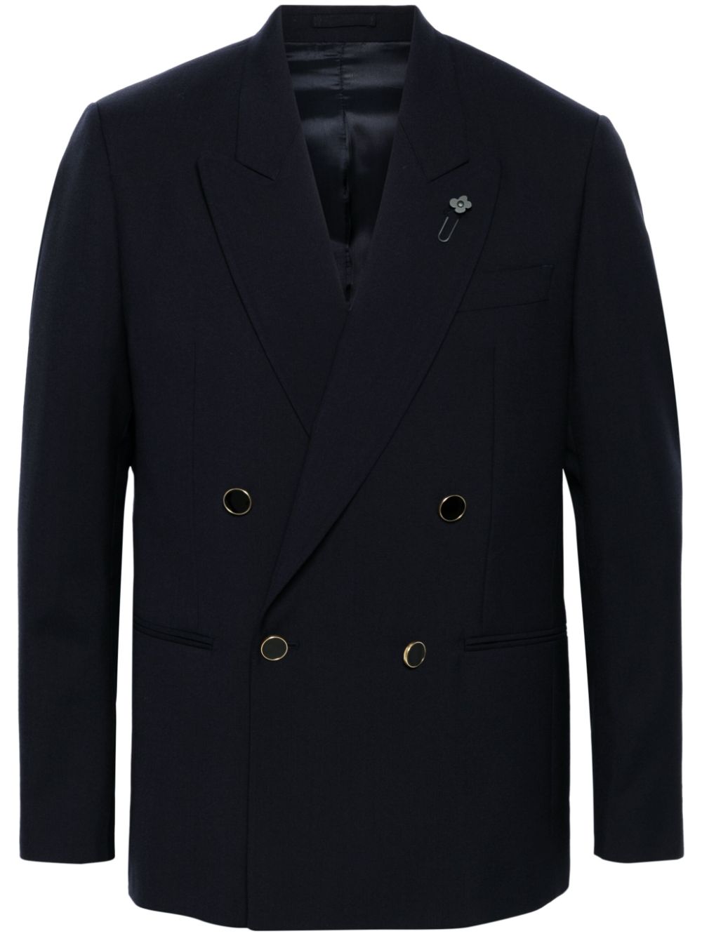 Double-breasted blazer - Blue