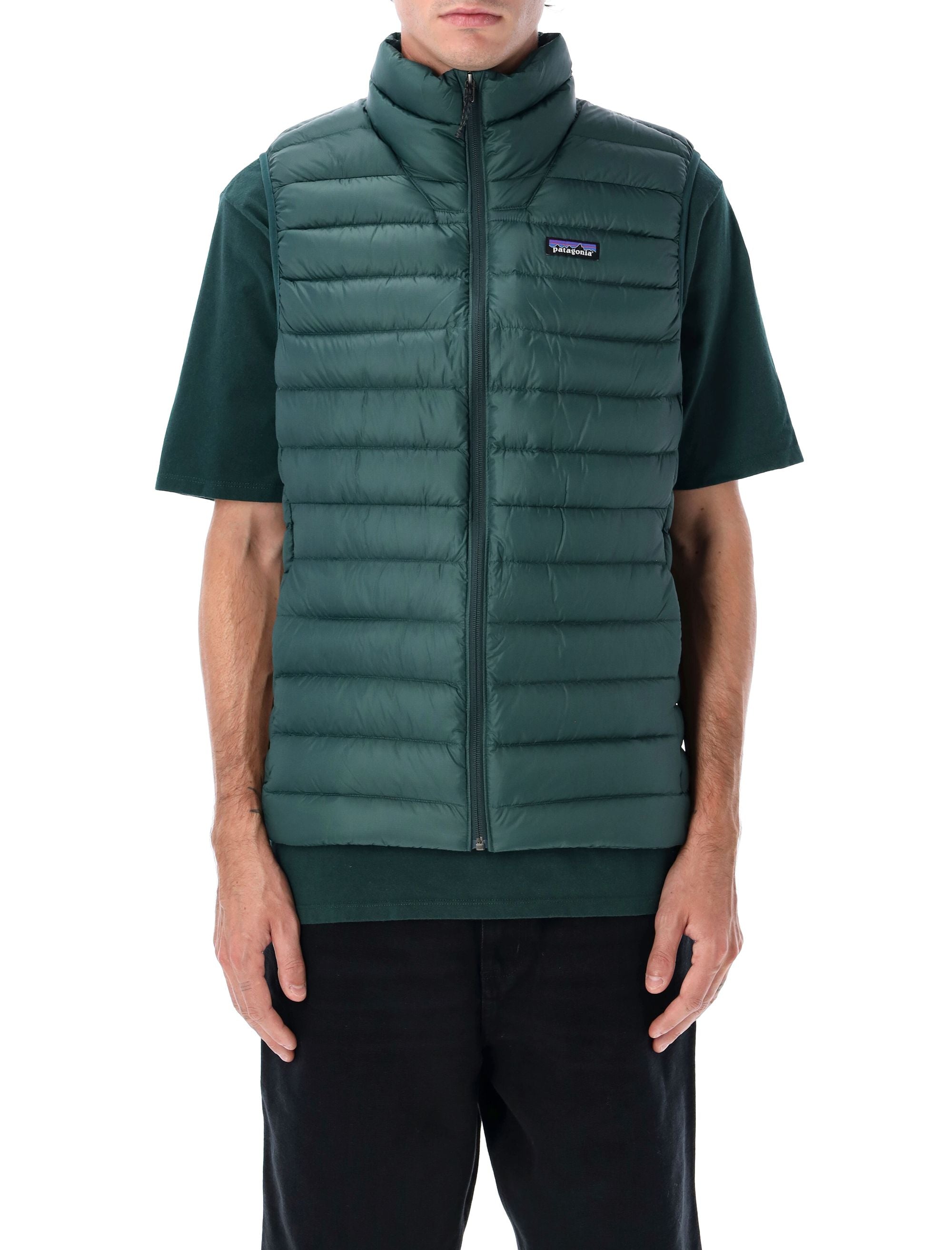 Down Sweater Padded Vest - Men's L