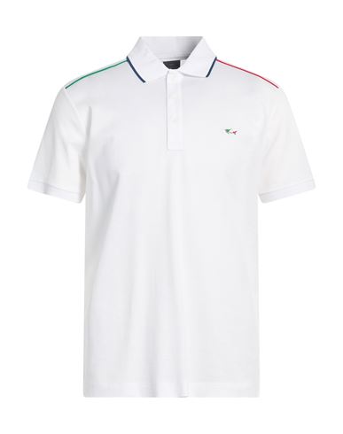 Man Polo shirt White Size 3XL Cotton