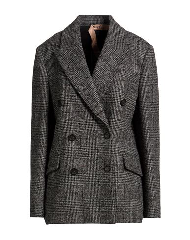 Woman Blazer Grey Size 10 Wool, Polyamide, Acrylic